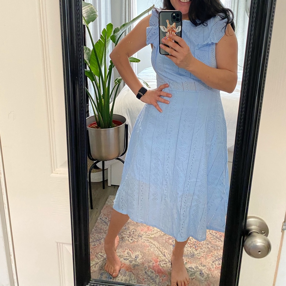 beautiful eyelet dress